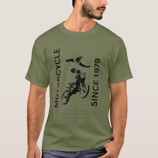 motorcycle since 1978 T-Shirt (Front)