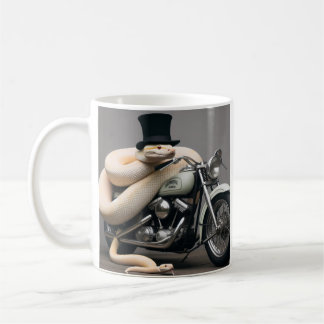 MOTORCYCLE SNAKE COFFEE MUG