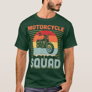 Motorcycle Squad Classic Cruiser Biker Life Vintag T-Shirt