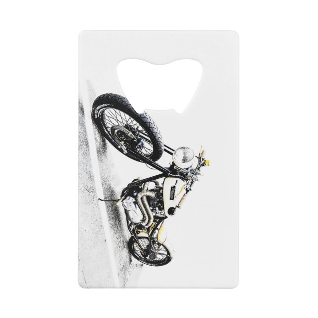 Motorcycle Stainless Steel Bottle Opener (Front)