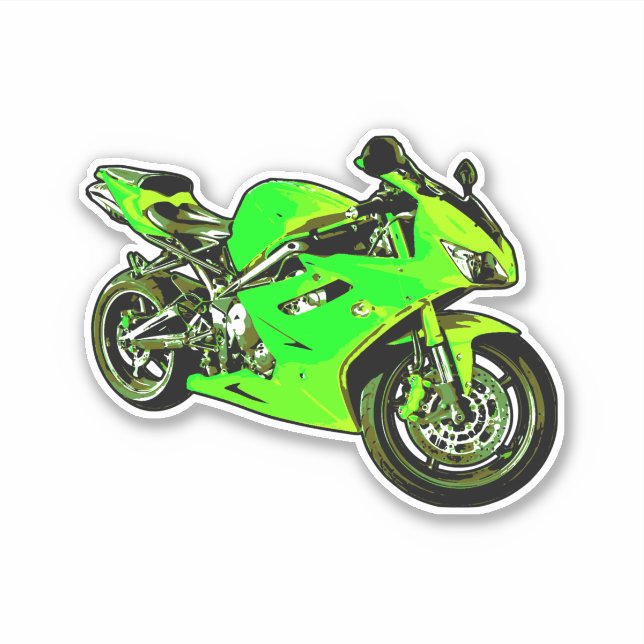Motorcycle Sticker (Front)