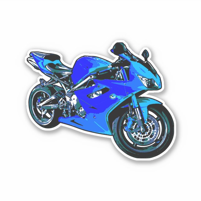 Motorcycle Sticker (Front)