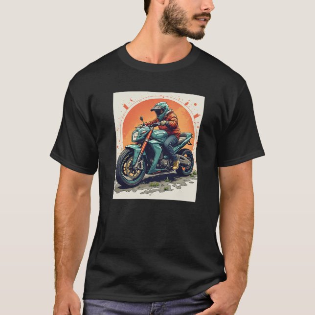 motorcycle T-shirt (Front)