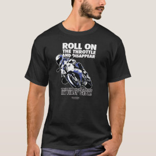 Motorcycle T-Shirt - Roll On Throttle