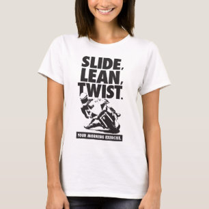 Motorcycle T-Shirt - Slide, Lean, Twist
