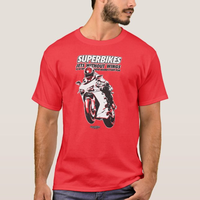 Motorcycle T-Shirt - Superbikes (Front)