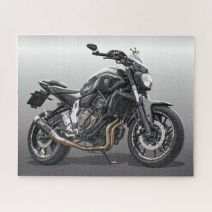 Motorcycle - The Bald Bike Jigsaw Puzzle