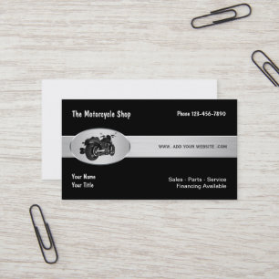 Motorcycle Theme Business Card