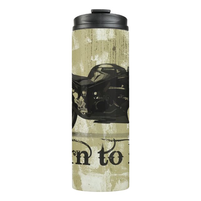 Motorcycle Thermal Tumbler (Front)