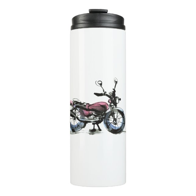 Motorcycle Thermal Tumbler (Front)