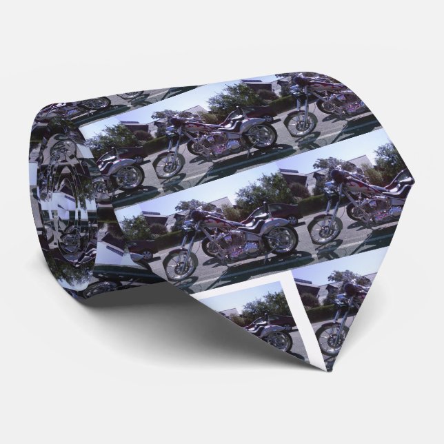 "MOTORCYCLE" TIE FOR YOUR GUY (Rolled)