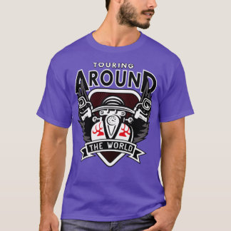 Motorcycle touring around T-Shirt
