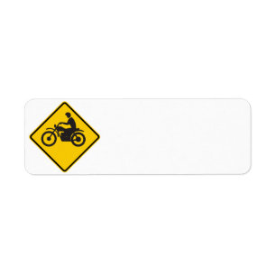 Motorcycle Traffic Highway Sign