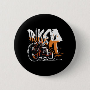 Motorcycle Trike Motortrike Three Wheeler Biker 6 Cm Round Badge