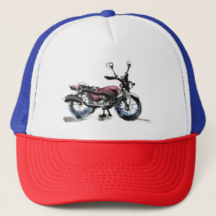 Motorcycle Trucker Hat
