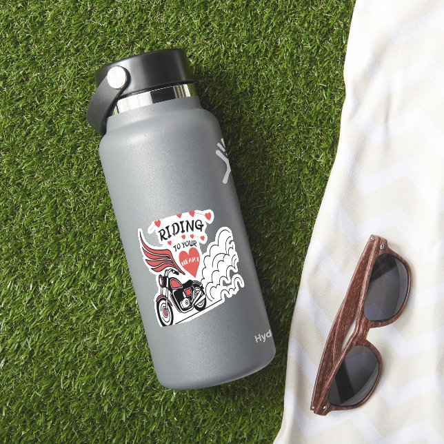 Motorcycle Valentine (HydroFlask Insitu)