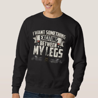 Motorcycle Woman Biker Girl Graphic Sweatshirt