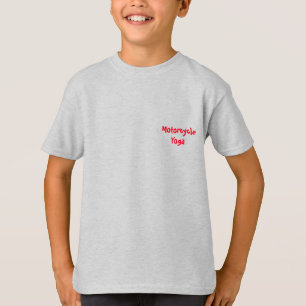 Motorcycle Yoga Basic Ringer T-Shirt