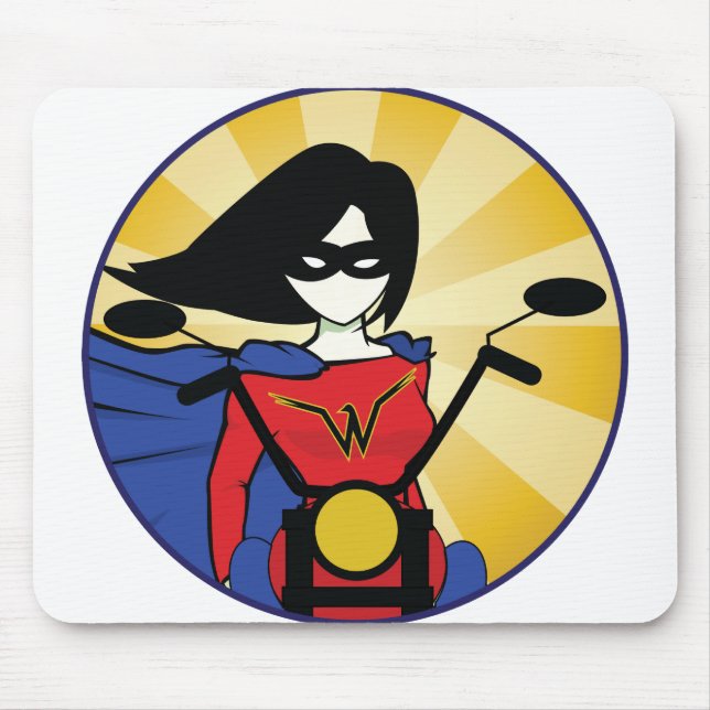 Motorcyclemommablog Mouse Pad (Front)