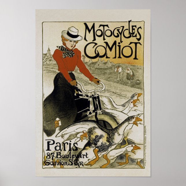 Motorcycles Comiot Poster (Front)