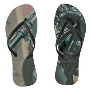 Motorcycles gift flip flops