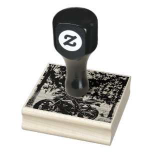 Motorcycles gift rubber stamp
