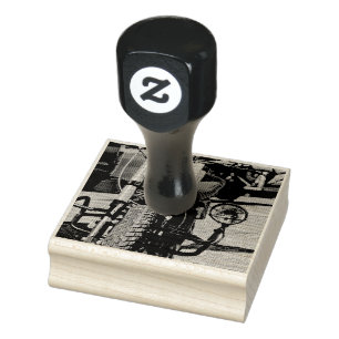 Motorcycles gifts rubber stamp
