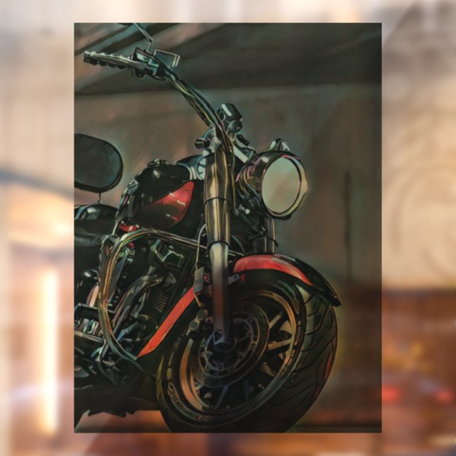 Motorcycles gifts window cling (Sheet 2)