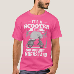 Motorcycles Motorised Motorbike Scoot T-Shirt