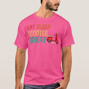 Motorcycles Motorised Motorbike Scoot T-Shirt