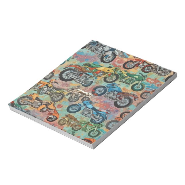 Motorcycles Notepad (Rotated)