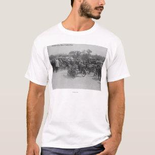 Motorcycles Requisitioned, Paris Photograph T-Shirt