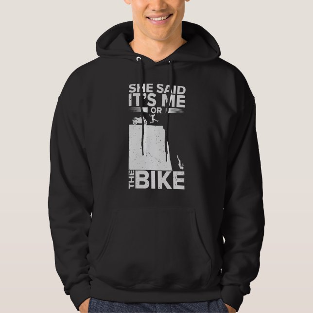 Motorcycles Riding Bike Motorcycle Biker Motorcycl Hoodie (Front)