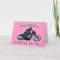 Motorcycling Congratulations on Passing Your Test