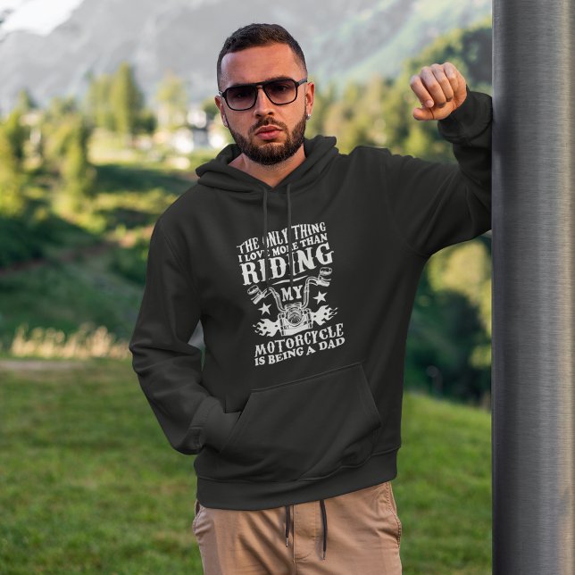 Motorcycling Dad Hoodie (Creator Uploaded)