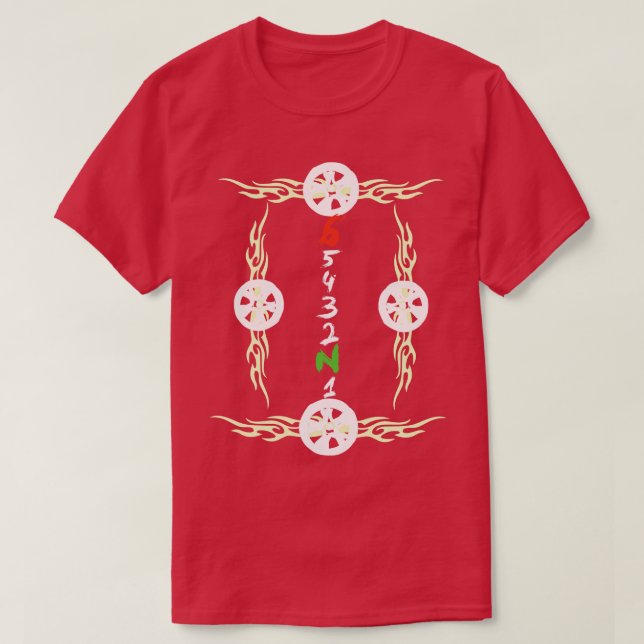 Motorcycling T-Shirt (Design Front)