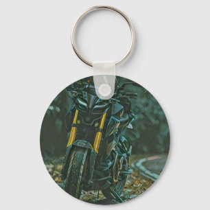 Motorcyclist gifts key ring