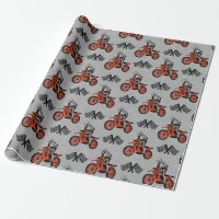 Motorcyclist Motocross Lovers Racing Flags