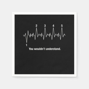 Motorcyclist Motorist Biker Motorcycle Shifting Ge Napkin