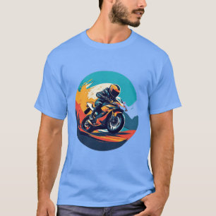 Motorcyclist Racing T-Shirt