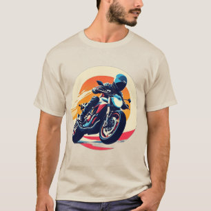 Motorcyclist Racing T-Shirt