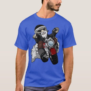 Motorcyclist with Sunglasses and Motorcycle T-Shirt