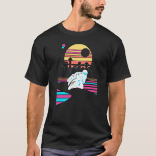 Motorcyclists Motorbikes Motorbiker Vaporwave Moto T-Shirt