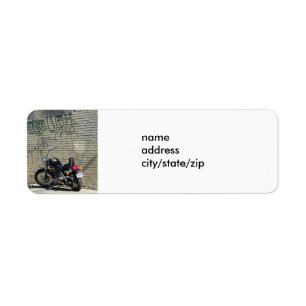 MOTORCYLE / GRAFFITI LABEL