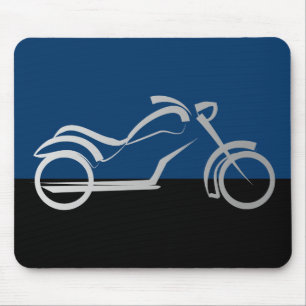 motorcyle motorbike bike biker mouse mat