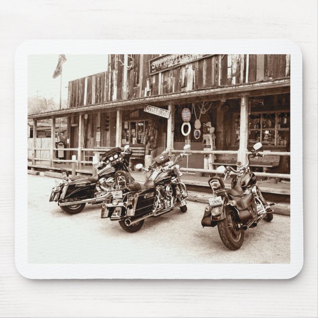 Motorcyles Mouse Mat (Front)