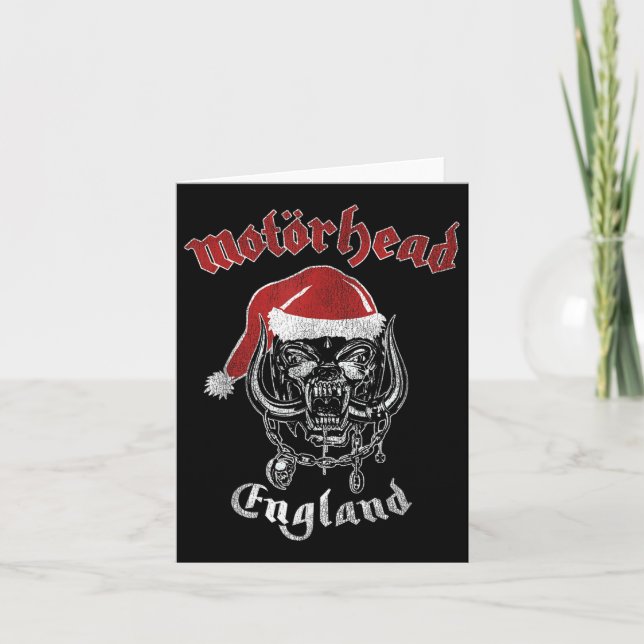 Motörhead – War Santa  Card (Front)