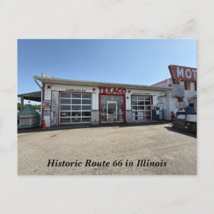 MotorHeads Bar & Grill, Museum Holiday Postcard