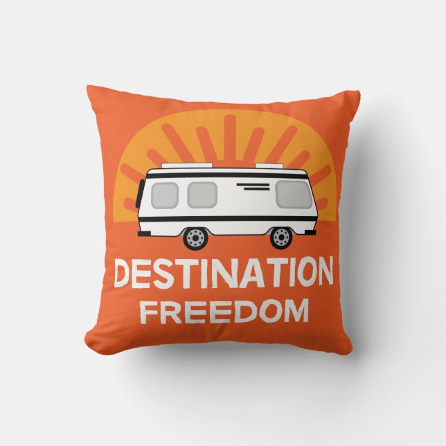 Motorhome Camping | Camping Motorhomes | RV Mug Cushion (Front)