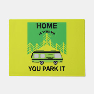 Motorhome Camping Camping Motorhomes RV Mug Me Doormat